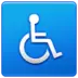 Symbole de fauteuil roulant