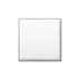 Weißes mittelgroßes Quadrat