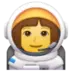 Kvinna Som Är Astronaut