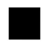 Mittelgroßes schwarzes Quadrat