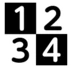 Eingabesymbol für Zahlen