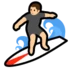 서핑하는 사람