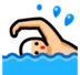 Persoon Die Zwemt
