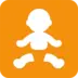 Simbolo con immagine di bambino