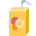 Brique de jus de fruit