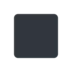 Средний малый черный квадрат