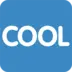 Simbolo con parola inglese “Cool”