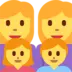 Família composta por duas mães, um filho e uma filha