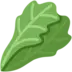 Verdura a foglia verde