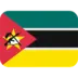 Flagge von Mosambik