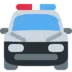 Vastaantuleva Poliisiauto