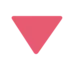 Triangolo rosso con la punta verso il basso