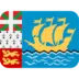 Vlag Van Saint-Pierre En Miquelon