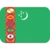 Turkmenistansk Flagga