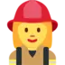 Пожарный женщина