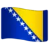 Bandeira da Bosnia‑Herzegovina