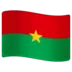 Burkina Fasos Flagga