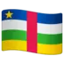 Vlag Van De Centraal-Afrikaanse Republiek