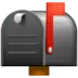 Κλειστό Γραμματοκιβώτιο Με Ανεβασμένο Σημαιάκι