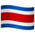 Vlag Van Costa Rica