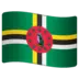 Flagge von Dominica