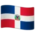 Flagge der Dominikanischen Republik