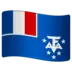 Flagge der Französischen Gebiete im südlichen Indischen Ozean