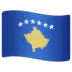 Flagge des Kosovo