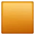 Orangefärgad Kvadrat