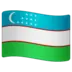 Uzbekistansk Flagga