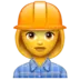 Bauarbeiterin