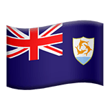 🇦🇮 Flagge von Anguilla Emoji auf Apple macOS und iOS iPhones
