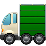 Articulated Lorry Emoji on Apple macOS and iOS iPhones
