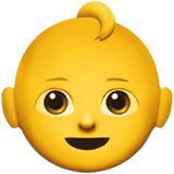 👶 Baby Emoji on Apple macOS and iOS iPhones