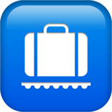 🛄 Ritiro bagagli Emoji su Apple macOS e iOS iPhones