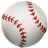 ⚾ Bola de béisbol Emoji en Apple macOS y iOS iPhones