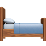 🛏️ Bed Emoji on Apple macOS and iOS iPhones