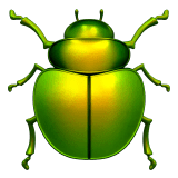 Beetle Emoji on Apple macOS and iOS iPhones