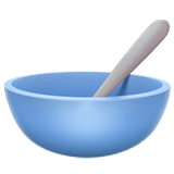 🥣 Bowl With Spoon Emoji on Apple macOS and iOS iPhones