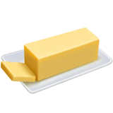 Butter Emoji on Apple macOS and iOS iPhones