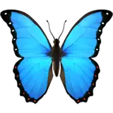 🦋 Butterfly Emoji on Apple macOS and iOS iPhones