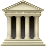 🏛️ Classical Building Emoji on Apple macOS and iOS iPhones