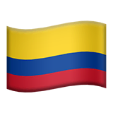 Cờ Colombia on Apple