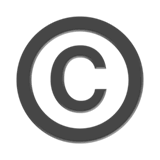 ©️ Símbolo de copyright Emoji en Apple macOS y iOS iPhones