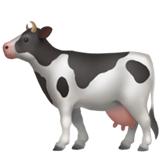 🐄 Корова Эмодзи на Apple macOS и iOS iPhone