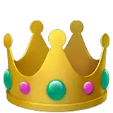 Crown Emoji on Apple macOS and iOS iPhones