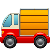 🚚 Delivery Truck Emoji on Apple macOS and iOS iPhones