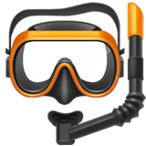 🤿 Diving Mask Emoji on Apple macOS and iOS iPhones