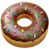 Doughnut Emoji on Apple macOS and iOS iPhones