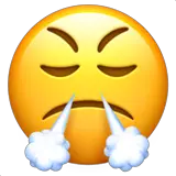 😤 Face With Steam From Nose Emoji on Apple macOS and iOS iPhones